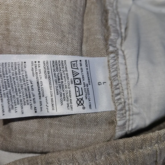 Old Navy Linen Blend Jogger Shorts - Picture 5 of 5